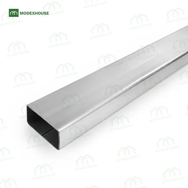 แป๊บแบนกัลวาไนซ์ ขนาด 3 x 1 1/2 นิ้ว 1.2 (+/-) พ่นขาว