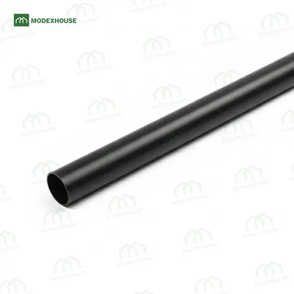 แป๊บกลมดำ 1.4 มม. ขนาด 2 นิ้ว (+/-) พ่นฟ้า